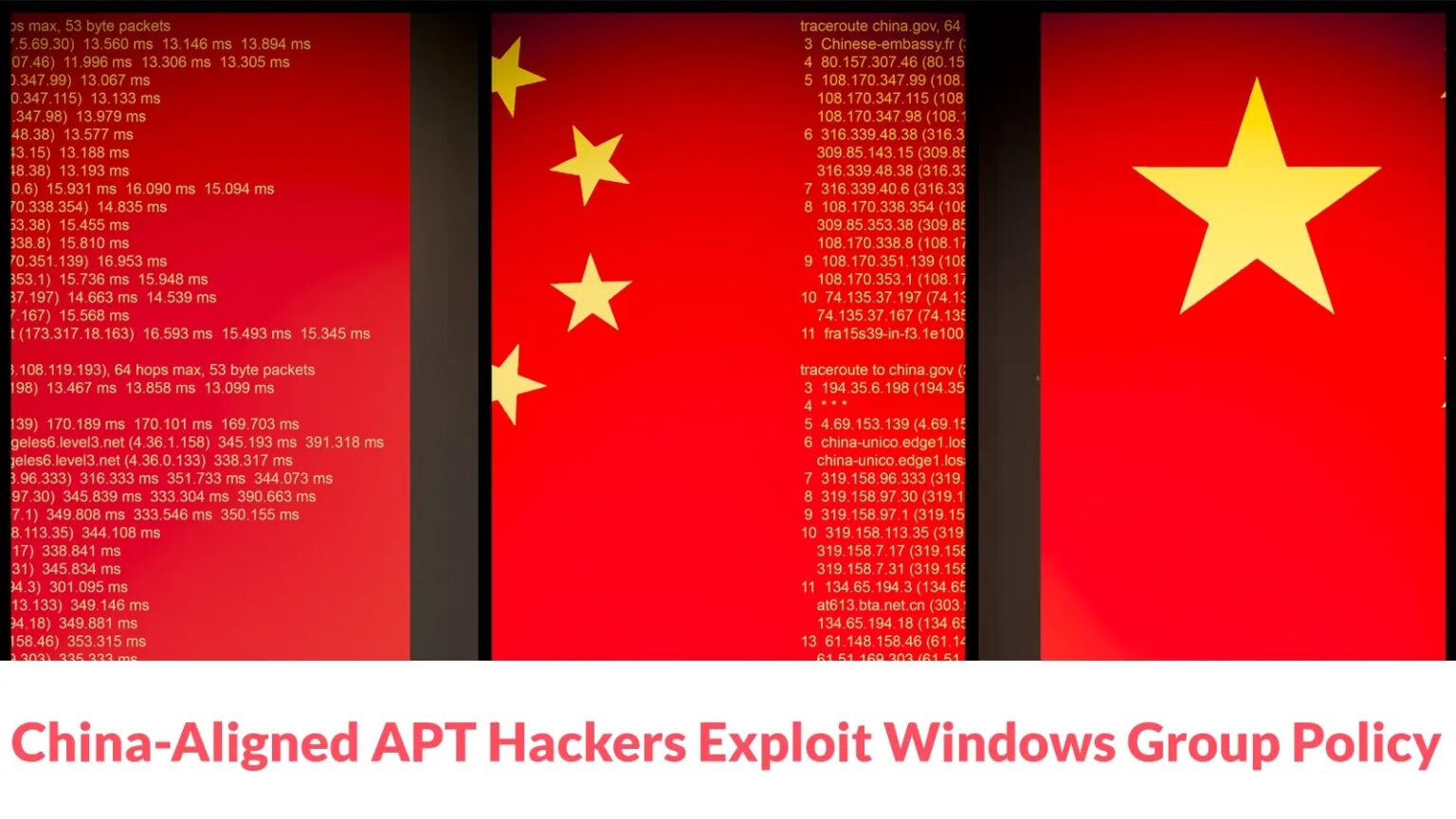 China-Aligned APT Hackers Exploit Windows Group Policy for Malware Deployment