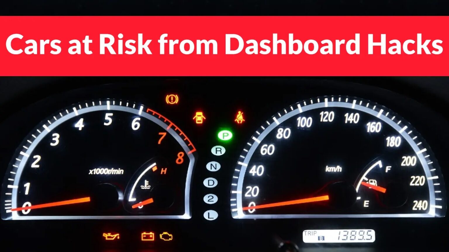 Hackers pose risk to vehicle dashboard control via modem exploit
