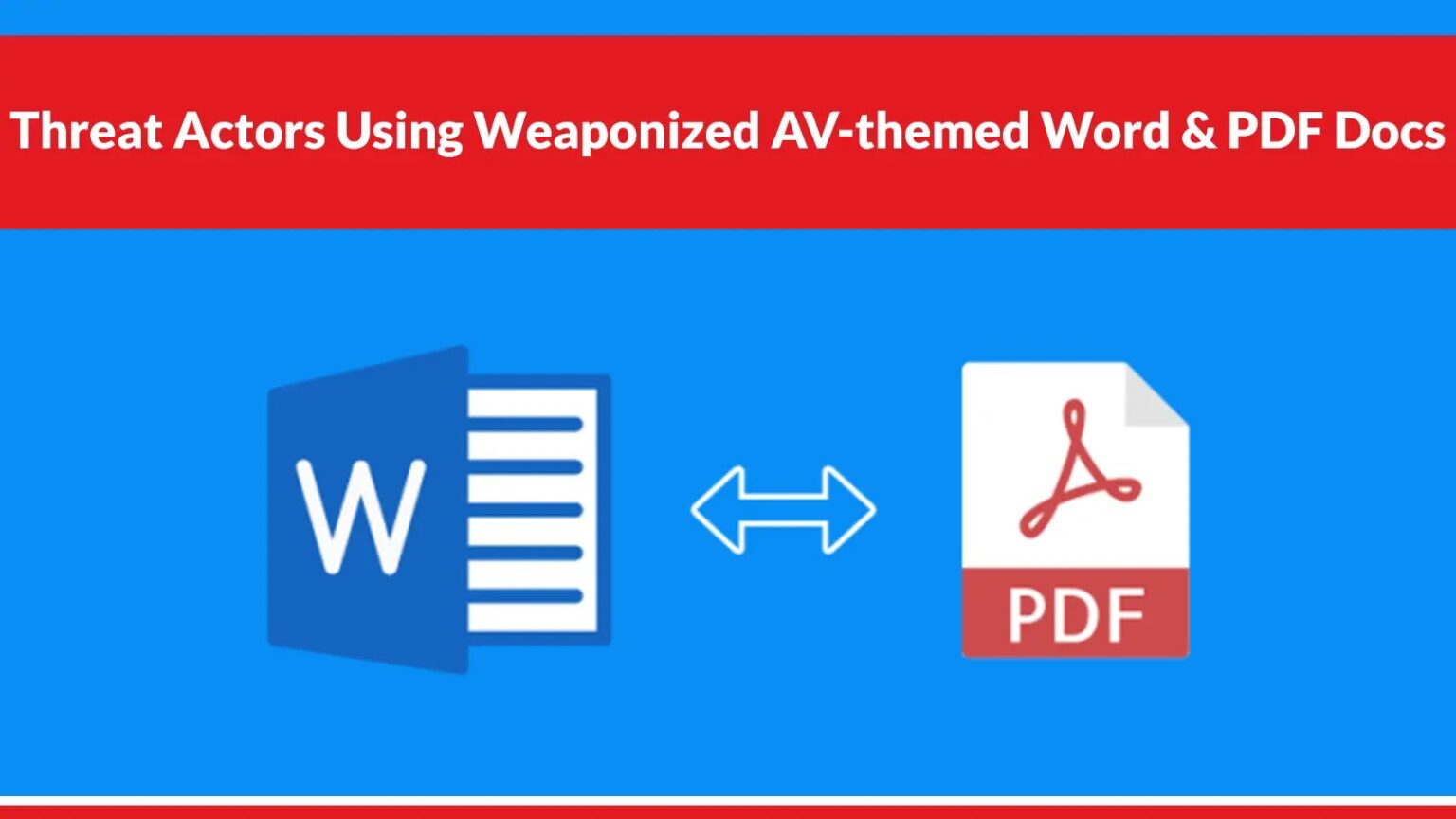 Threat actors target Israeli organizations with weaponized AV-themed documents.