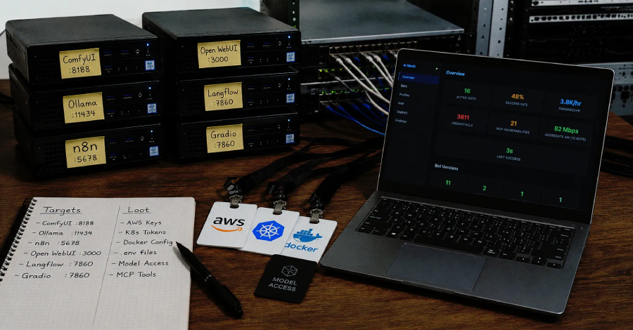 New Botnet Targets Exposed AI Services for Cloud Credentials